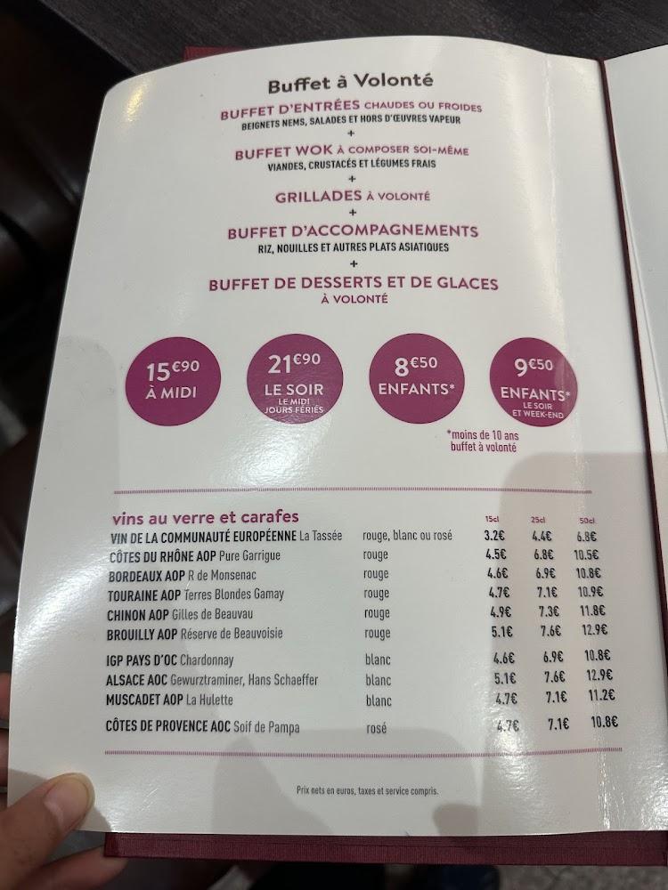 Le Royal Wok - Menu Image 2